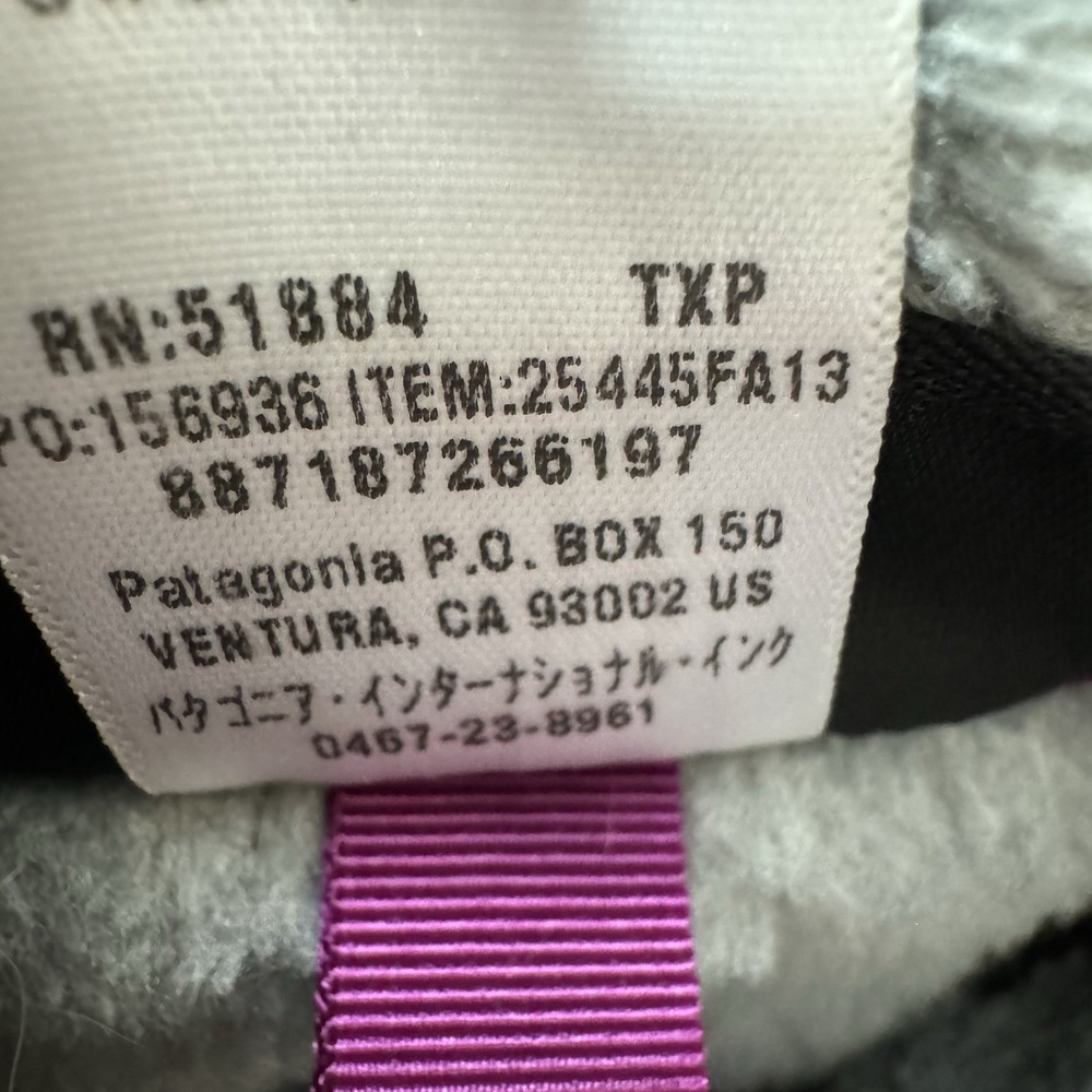 Patagonia Re Tool Style Gray Purple Vest Women's Sz S Gorp Hiking Outdoor Mexico - Picture 5 of 8